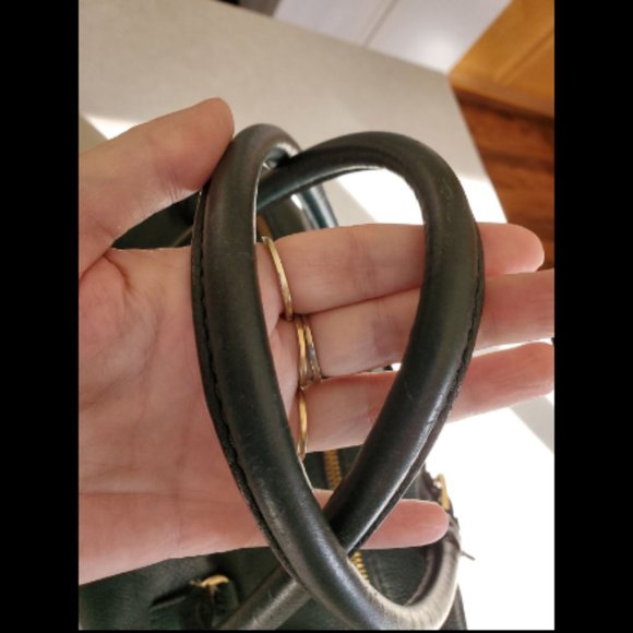 Michael Kors Green Weekender Leather Tote Bag M - Picture 7 of 14